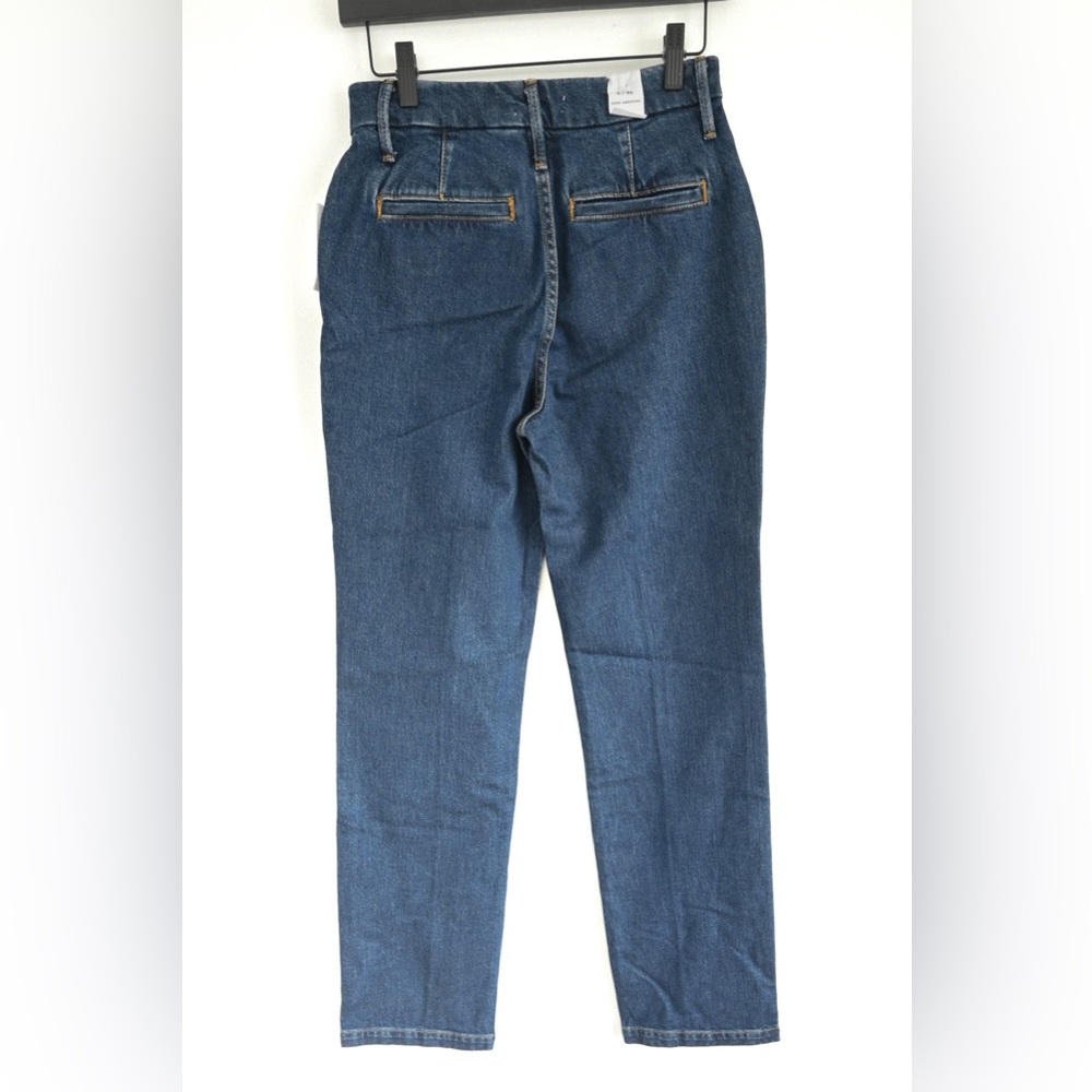 Good American "Pintuck Trouser" Jeans, New With Tags, Size 0 - Picture 8 of 8